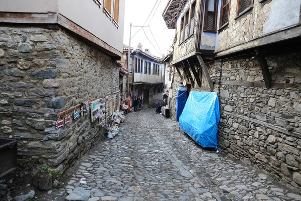 Rua em Cumalikizik Village, Bursa, Turquia — Fotografia de Stock