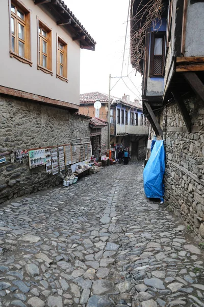 Straat in Cumalikizik Village, Bursa, Turkije — Stockfoto