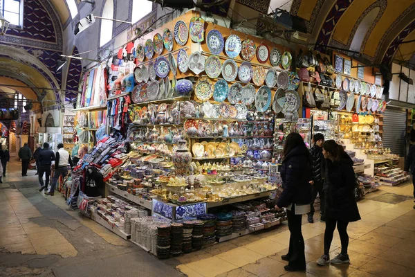 Grande Bazar em Istambul — Fotografia de Stock