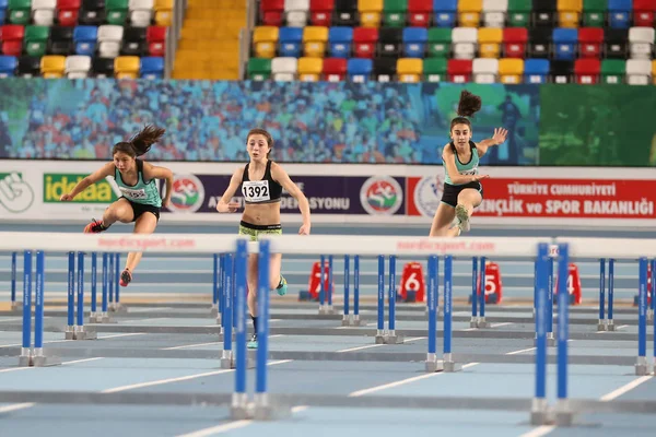 Kapalı Olimpiyat rekor denemesi yarışları — Stok fotoğraf