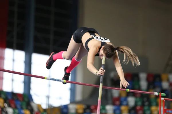 Turkcell Turkse jeugd Kampioenschappen Indoor Atletiek — Stockfoto