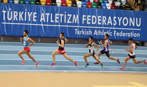 Turkcell 土耳其青年室内田径锦标赛 — 图库照片