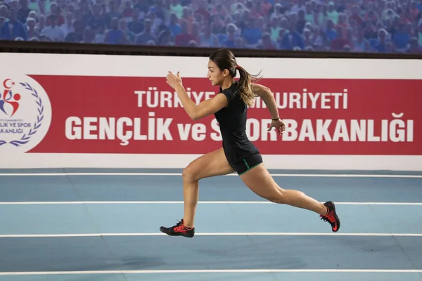 Turkcell turecké mládeže v atletice — Stock fotografie