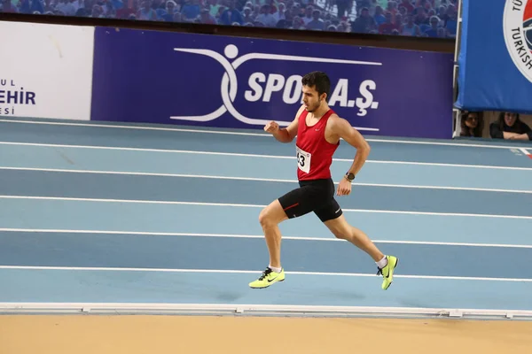 Turkcell Turkse jeugd Kampioenschappen Indoor Atletiek — Stockfoto