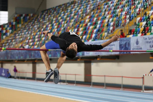 Compétitions d'essais olympiques en salle — Photo