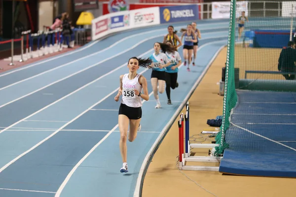 Indoor Olympic Trial Competitions — Stock Photo, Image