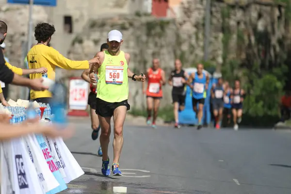 보다폰 이스탄불 하프 마라톤 — 스톡 사진