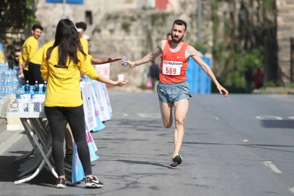 Vodafone istanbul halbmarathon — Stockfoto