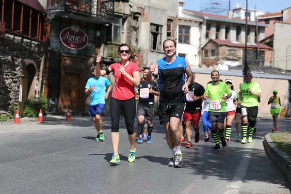 Vodafone istanbul meia maratona — Fotografia de Stock