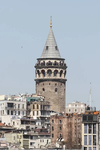 Isztambul városában Galat Tower — Stock Fotó