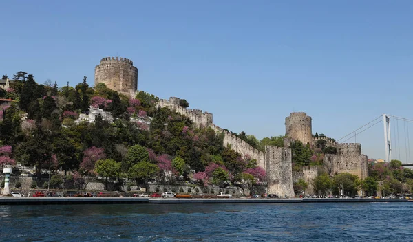 Rumelian Castle in Istanbul City — Stock Photo, Image