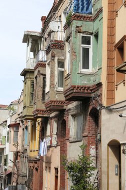 Eski binalar, Balat bölgesinde, Istanbul