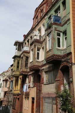Eski binalar, Balat bölgesinde, Istanbul
