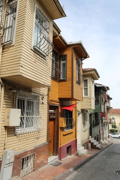 Gammal byggnad i Kariye-distriktet, Istanbul — Stockfoto