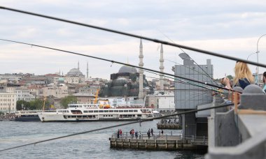 Galata Köprüsü de Istanbul, Türkiye