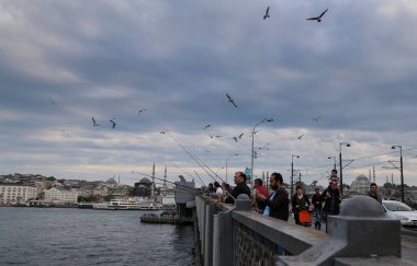 Galata Köprüsü de Istanbul, Türkiye