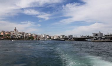 Galata Köprüsü ve Galat Kulesi Istanbul içi