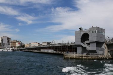 Istanbul içi Galata Köprüsü