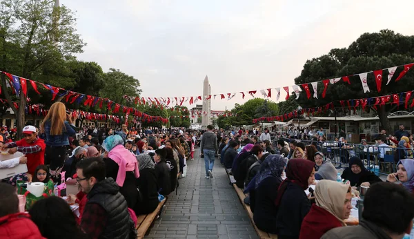 Ramadan i Istanbul — Stockfoto