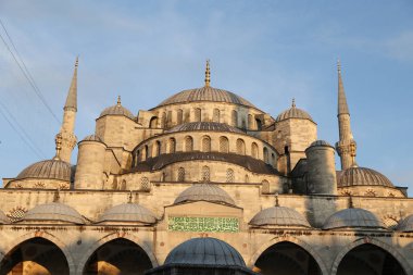 istanbul'da Sultanahmet mavi Camii