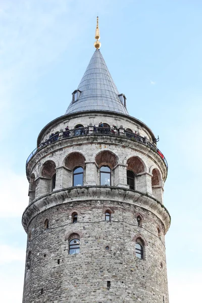 Galata-Turm in Beyoglu, Istanbul, Türkei — Stockfoto