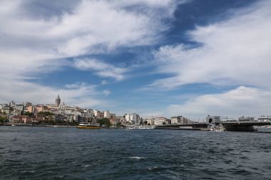 Galata Köprüsü ve Galat Kulesi Istanbul içi