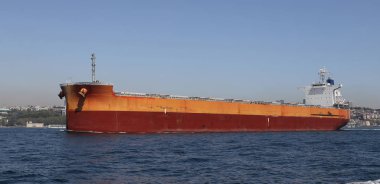 kargo gemisi denizde