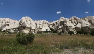 Kaya oluşumları kılıçlar Vadisi, Cappadocia