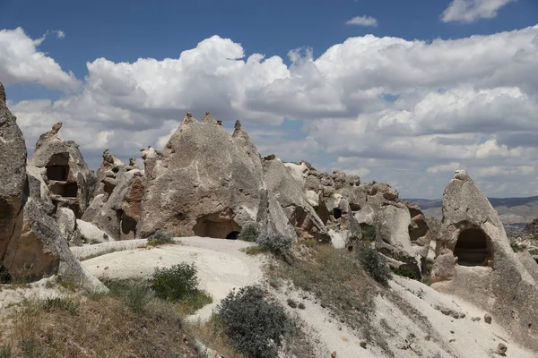 카파도키아, 칠면조의 암석 층 — 스톡 사진