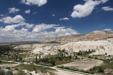 Türkiye'de Kapadokya'nın görünümü