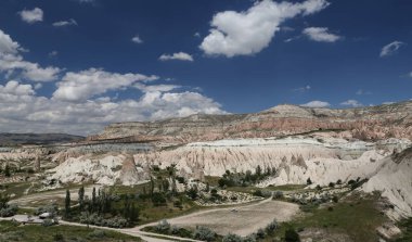 Türkiye'de Kapadokya'nın görünümü