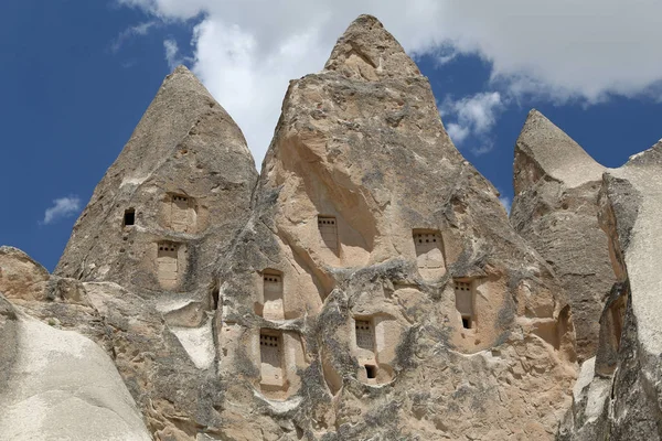 A cappadocia sziklaalakzatok — Stock Fotó