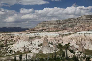 Türkiye'de Kapadokya'nın görünümü