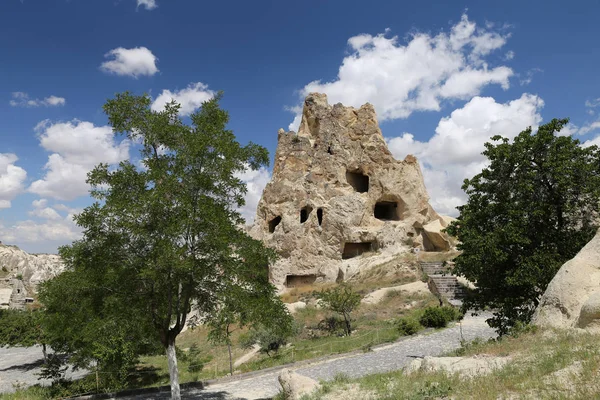 Kőzetképződmények cappadociában, pulykában — Stock Fotó