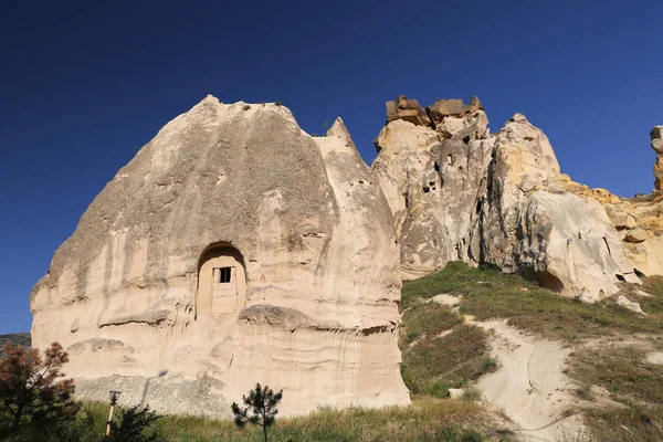 Rock Formations in Cavusin Village,  Cappadocia — Stock Photo, Image