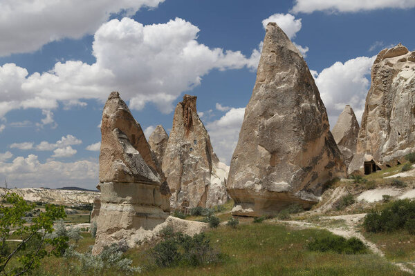 Rock Formations in  Cappadocia