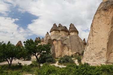 Kaya oluşumları Pasabag keşişler Vadisi, Cappadocia