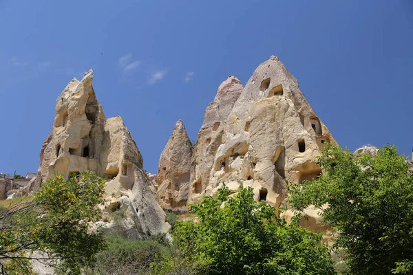 Formação de rochas na Capadócia — Fotografia de Stock