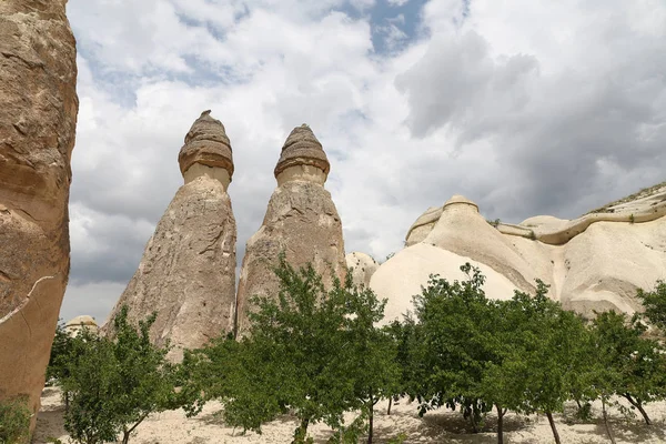 Kaya oluşumları Pasabag keşişler Vadisi, Cappadocia