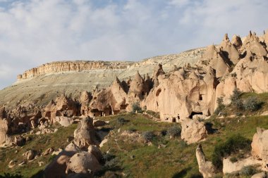 Kaya oluşumları Zelve Vadisi, Cappadocia