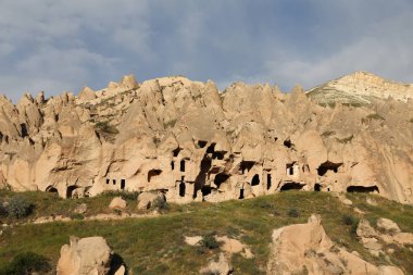 Kaya oluşumları Zelve Vadisi, Cappadocia