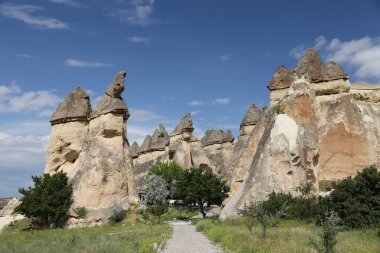 Kaya oluşumları Pasabag keşişler Vadisi, Cappadocia