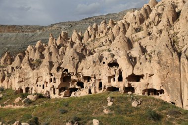Kaya oluşumları Zelve Vadisi, Cappadocia