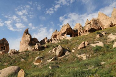 Kaya oluşumları Zelve Vadisi, Cappadocia