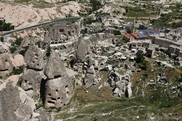 Kapadokya kaya oluşumları — Stok fotoğraf