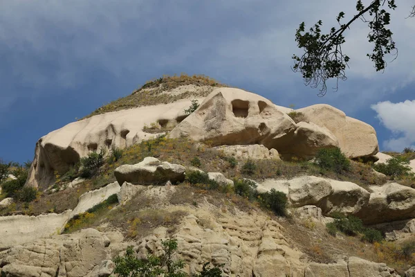 Formazione rocciosa nella Valle dei Piccioni, Cappadocia — Foto Stock