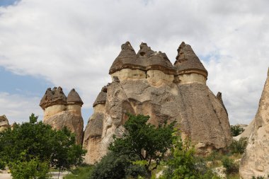 Kaya oluşumları Pasabag keşişler Vadisi, Cappadocia