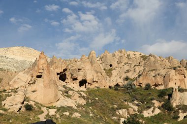Kaya oluşumları Zelve Vadisi, Cappadocia
