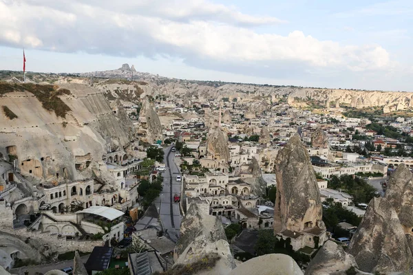 Ciudad de Goreme en Capadocia — Foto de Stock