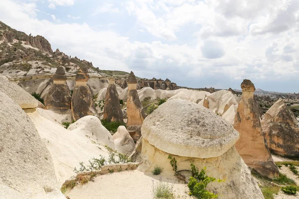 Rock Formations in Pasabag Monks Valley, Cappadocia — Stock Photo, Image